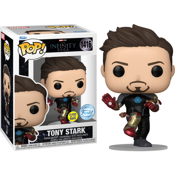 Funko Pop! Avengers - The Infinity Saga - Tony Stark Glow-in-the-Dark