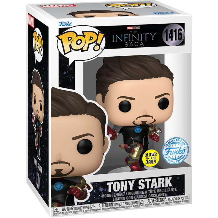 Funko Pop! Avengers - The Infinity Saga - Tony Stark Glow-in-the-Dark