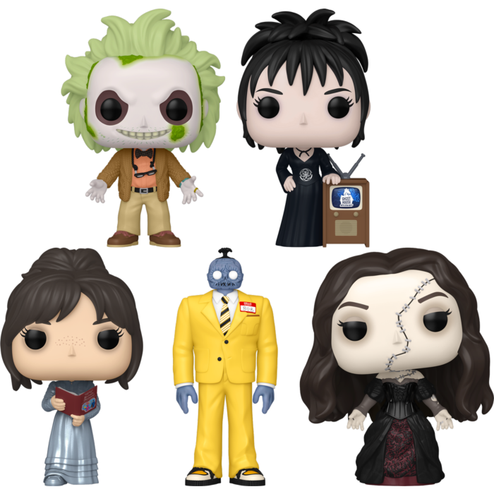 Funko Pop! Beetlejuice Beetlejuice - The Juice is Loose - Bundle (Set of 5)