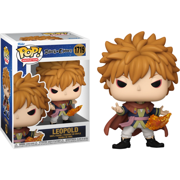 Funko Pop! Black Clover - Leopold Vermillion