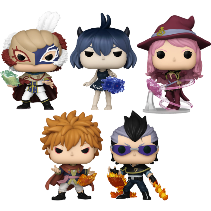 Funko Pop! Black Clover - Magic Knights Pop! Vinyl Bundle (Set of 5)