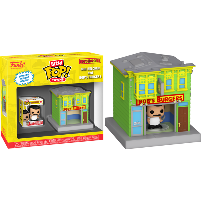 Funko Pop! Bob's Burgers - Bob Belcher & Bob's Burgers Bitty Town