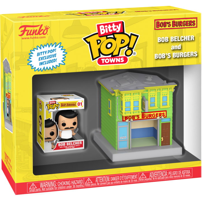 Funko Pop! Bob's Burgers - Bob Belcher & Bob's Burgers Bitty Town