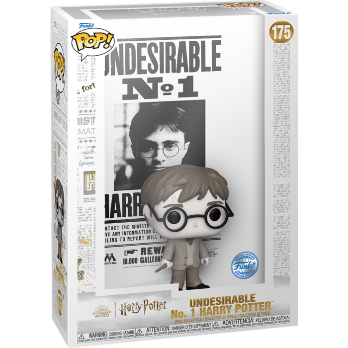 Funko Pop! Covers - Harry Potter - Undesirable No. 1 Harry Potter Wanted Poster