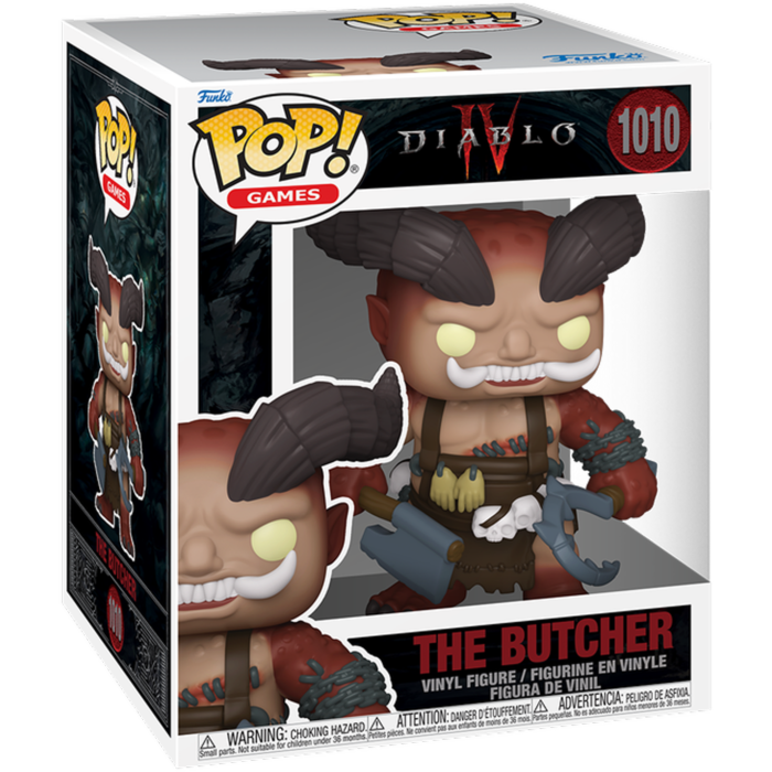 Funko Pop! Diablo IV - The Butcher Super Sized 6"