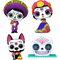 Funko Pop! Día de los Muertos - Day of the Dead - Bundle (Set of 4)