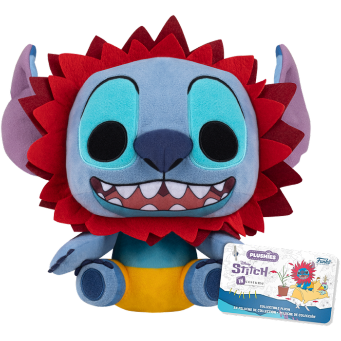 Funko Pop! Plush - Disney - Stitch in Costume - Stitch as Simba 7" - The Amazing Collectables