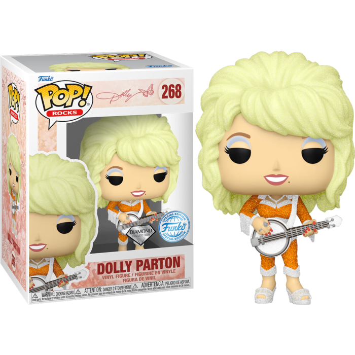 Funko Pop! Dolly Parton - Dolly Parton Diamond Glitter