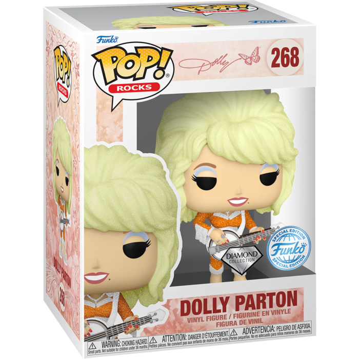 Funko Pop! Dolly Parton - Dolly Parton Diamond Glitter