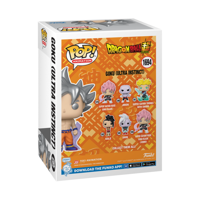 Funko Pop! Dragon Ball Super - Goku Ultra Instinct Glow-in-the-Dark