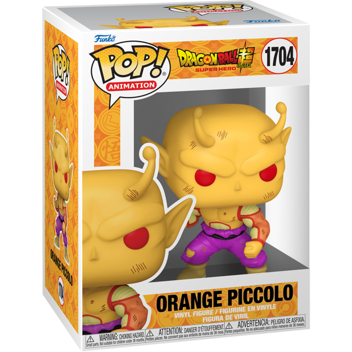 Funko Pop! Dragon Ball Super - Super Hero - Orange Piccolo (Battle Damaged)