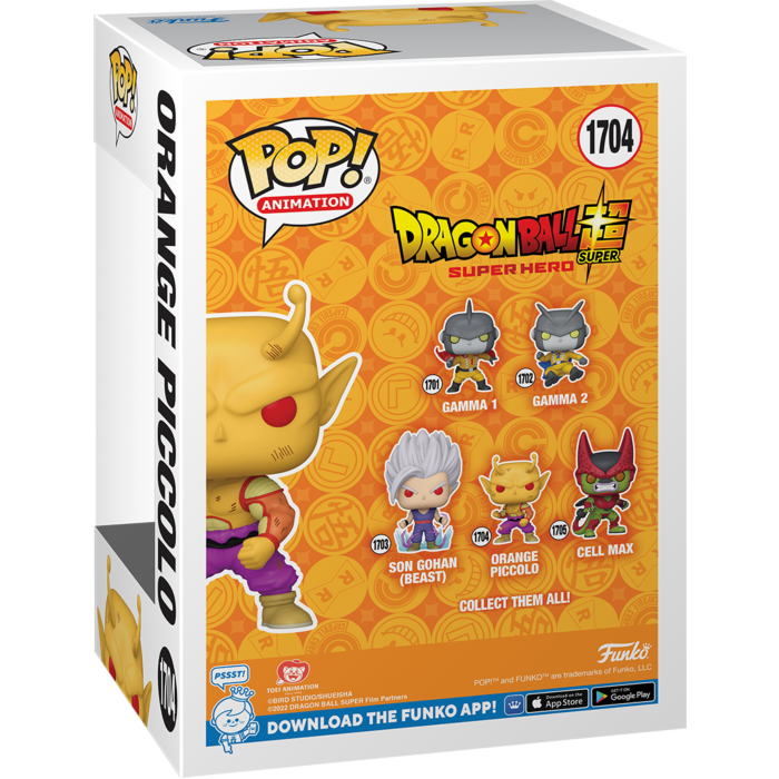 Funko Pop! Dragon Ball Super - Super Hero - Orange Piccolo (Battle Damaged)