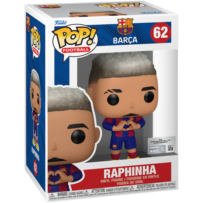 Funko Pop! Football (Soccer) - Barcelona - Raphinha