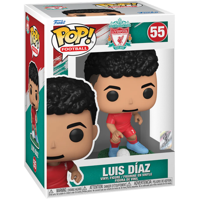Funko Pop! Football (Soccer) - Luis Diaz Liverpool