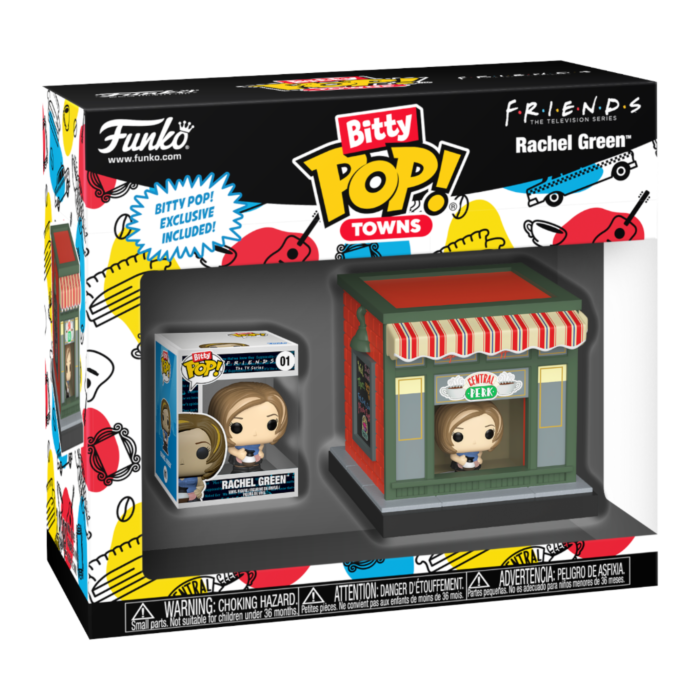 Funko Pop! Friends - Rachel Green & Central Perk Bitty Town