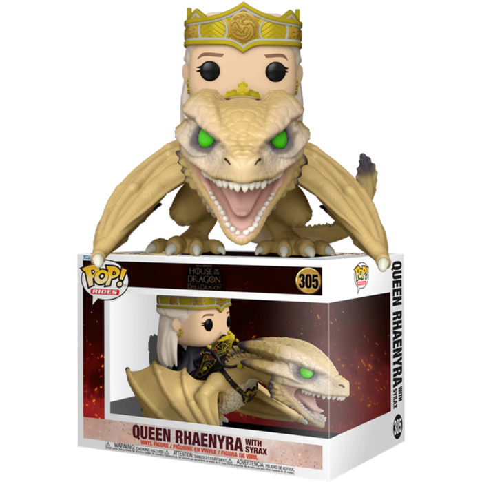 Funko Pop! Game of Thrones - House of the Dragon - Queen Rhaenyra with Syrax