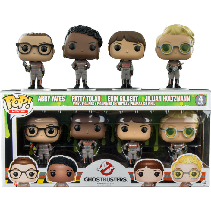 Funko Pop! Ghostbusters - Ghostbusters 4-Pack - The Amazing Collectables