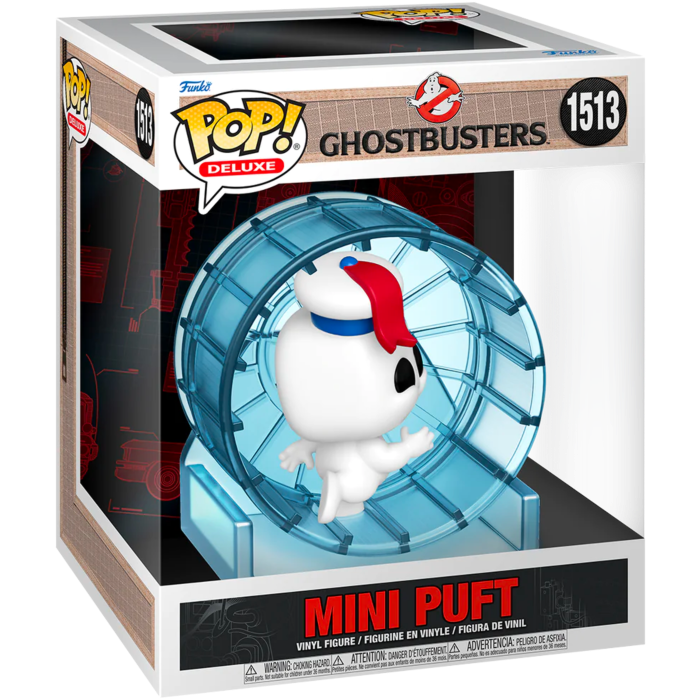 Funko Pop! Ghostbusters: Frozen Empire (2024) - Mini Puft in Wheel Deluxe