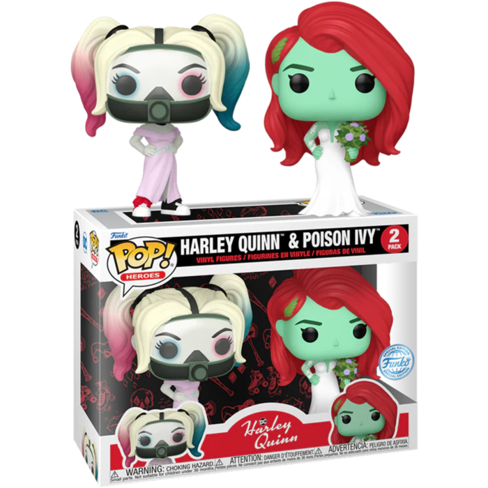 Funko Pop! Harley Quinn - Animated TV Series (2019) - Harley Quinn & Poison Ivy - 2 Pack - The Amazing Collectables