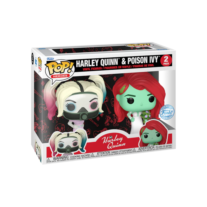 Funko Pop! Harley Quinn - Animated TV Series (2019) - Harley Quinn & Poison Ivy - 2 Pack - The Amazing Collectables