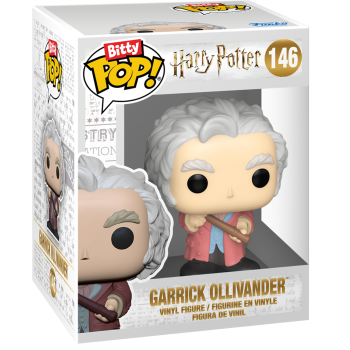 Funko Pop! Harry Potter - Garrick Ollivander & Ollivanders Wand Shop Bitty Town