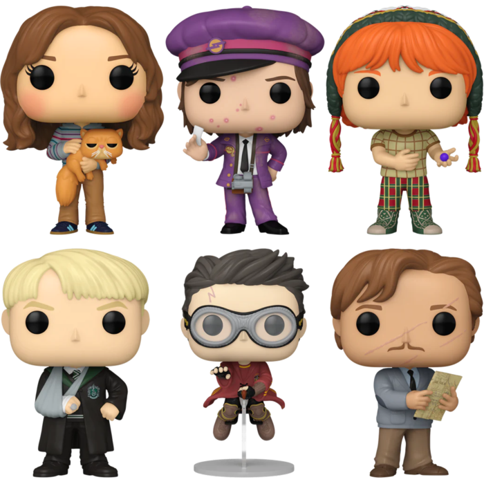 Funko Pop! Harry Potter and the Prisoner of Azkaban - Solemnly Swear I'm Up To No Good Bundle - (Set of 6) - The Amazing Collectables