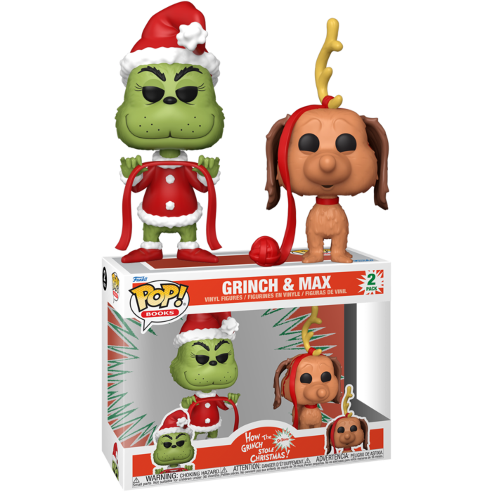 Funko Pop! How the Grinch Stole Christmas! - The Grinch & Max - 2-Pack