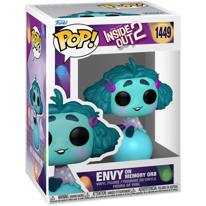 Funko Pop! Inside Out 2 - Envy on Memory Orb