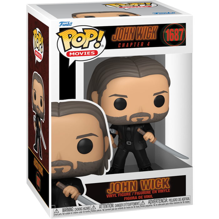 Funko Pop! John Wick - Chapter 4 - John Wick with Sword & Nunchucks