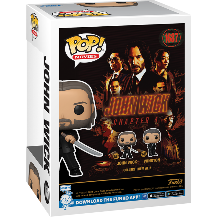 Funko Pop! John Wick - Chapter 4 - John Wick with Sword & Nunchucks