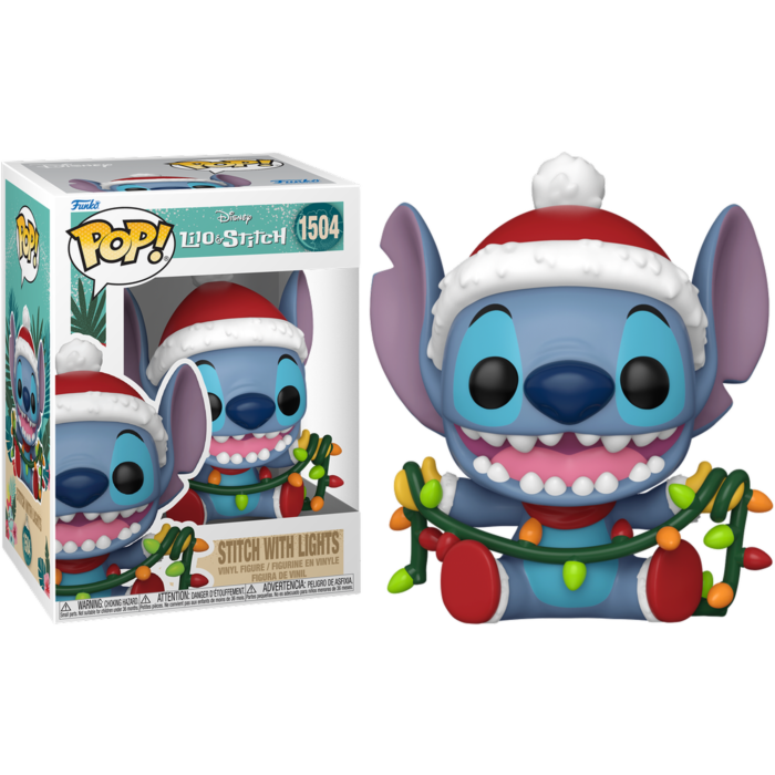 Funko Pop! Lilo & Stitch - Holiday - Santa Stitch - Bundle (Set of 3)