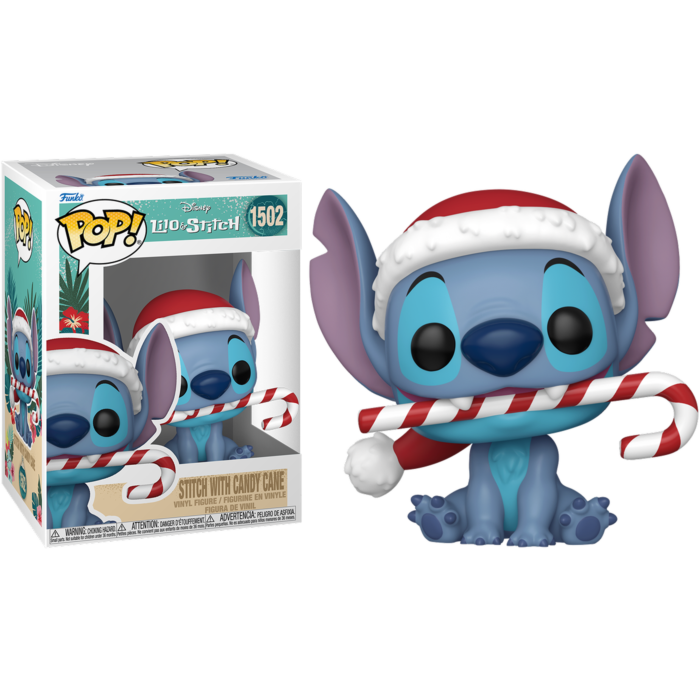 Funko Pop! Lilo & Stitch - Holiday - Stitch with Candy Cane