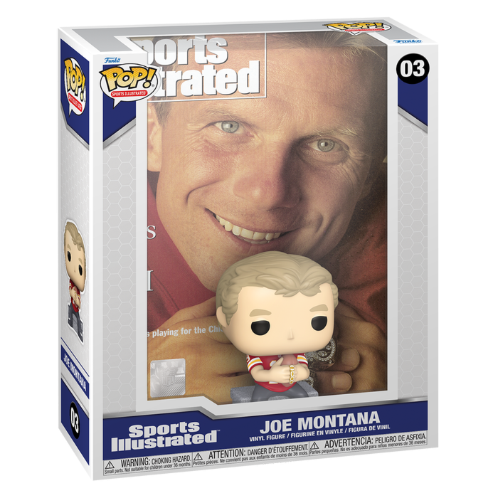 Funko Pop! Magazine Covers - NFL Football - Joe Montana Sports Illustrated