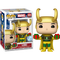 Funko Pop! Marvel - Loki with Sweater Holiday Metallic #1322 - The Amazing Collectables