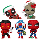 Funko Pop! Marvel - Marvel-lous Holiday - Bundle (Set of 5)