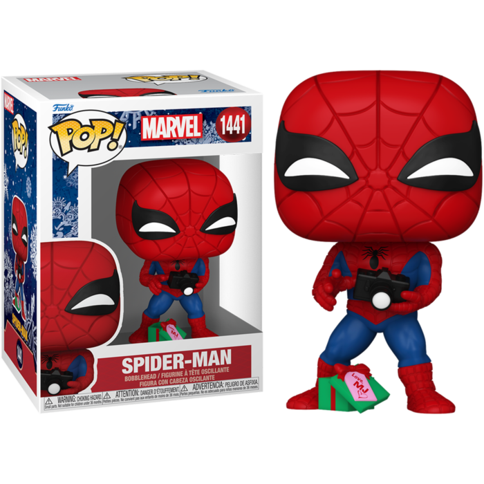 Funko Pop! Marvel - Spider-Man with Gift (Holiday)