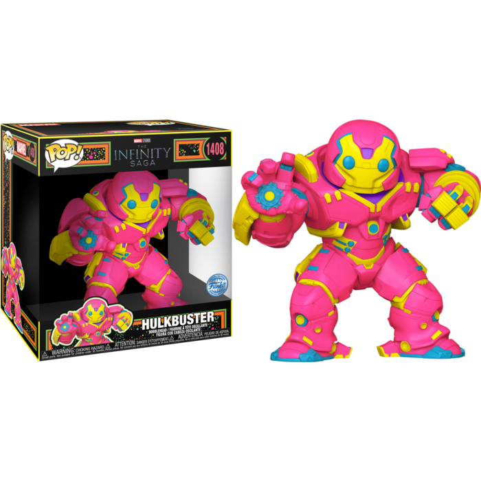 Funko Pop! Marvel - The Infinity Saga - Hulkbuster Blacklight 10"