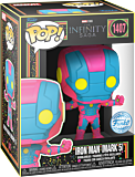 Funko Pop! Marvel - The Infinity Saga - Iron Man (Mark 5) Blacklight