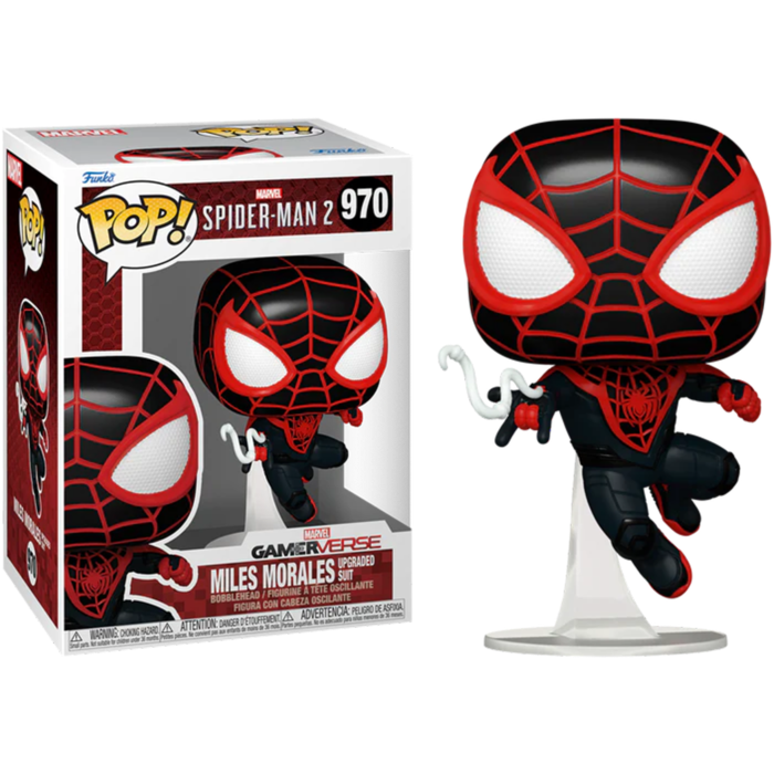 Funko Pop! Marvel's Spider-Man 2 - Miles Morales (Upgraded Suit)