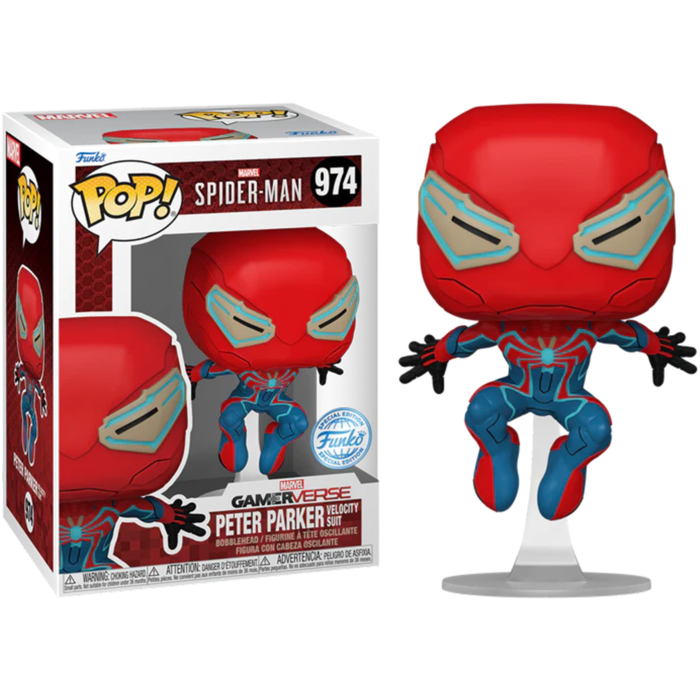 Funko Pop! Marvel's Spider-Man 2 - Peter Parker (Velocity Suit)