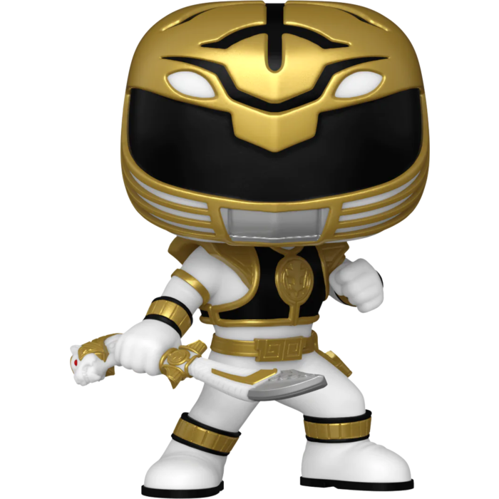 Funko Pop! Mighty Morphin Power Rangers - White Ranger with Sword