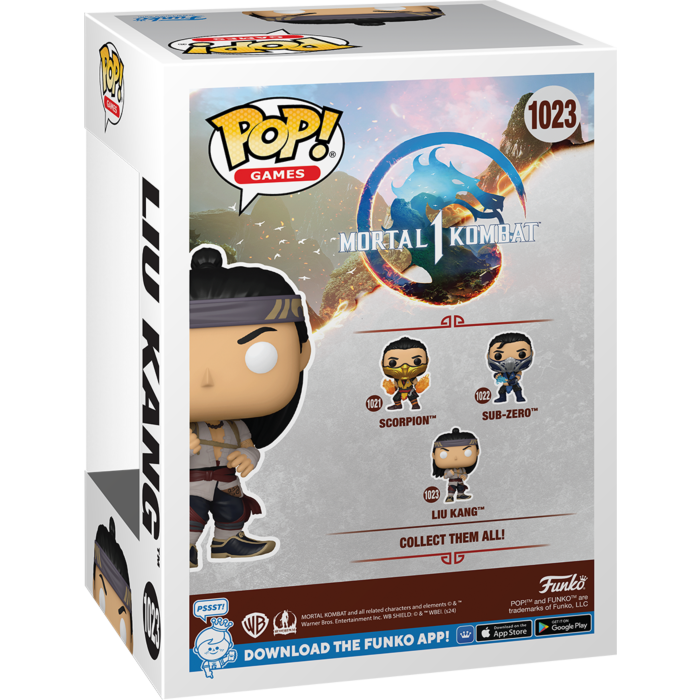 Funko Pop! Mortal Kombat 1 - Liu Kang (God of Fire)