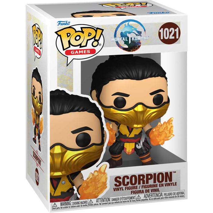 Funko Pop! Mortal Kombat 1 - Scorpion (Fire Hands)