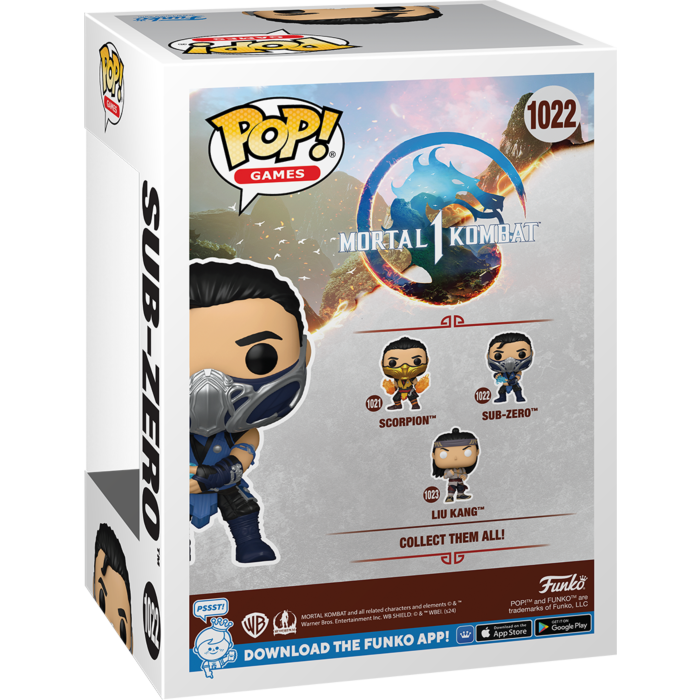 Funko Pop! Mortal Kombat 1 - Sub-Zero (Ice Hands)