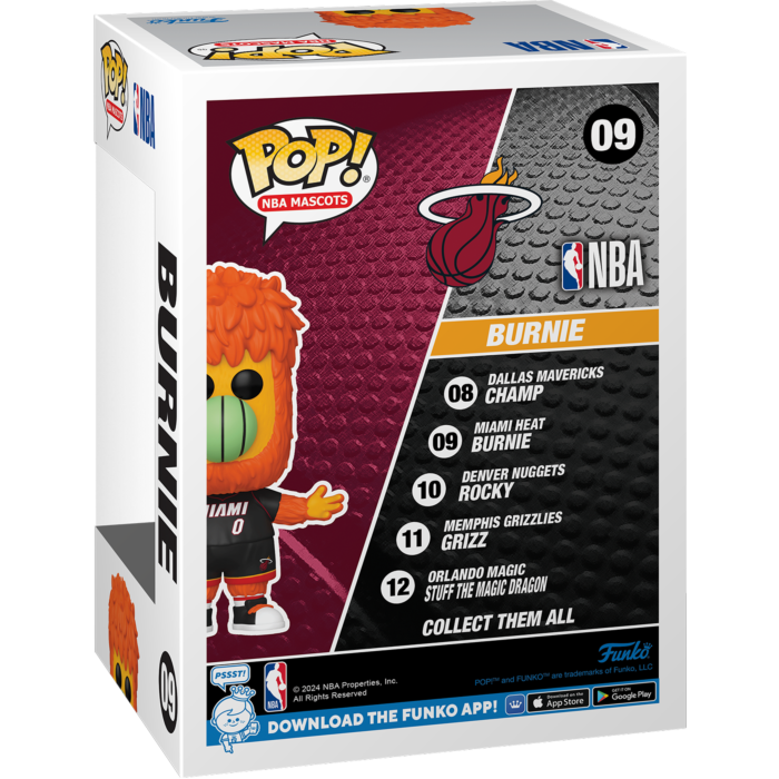 Funko Pop! NBA - Mascots - Burnie (Miami Heat)