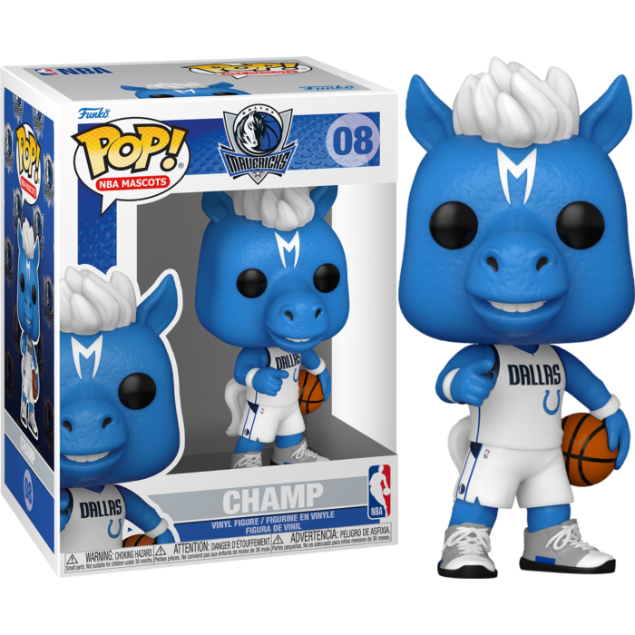 Funko Pop! NBA - Mascots - Champ (Dallas Mavericks)