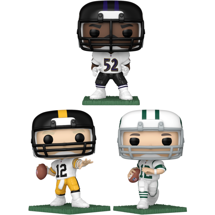 Funko Pop! NFL Football - Touchdown Bundle - Set of 3 - The Amazing Collectables