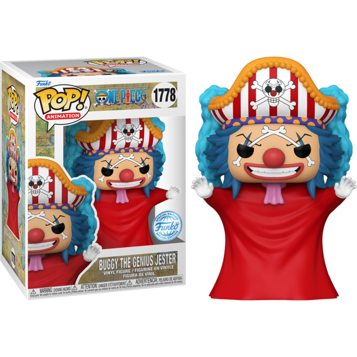 Funko Pop! One Piece - Buggy the Genius Jester