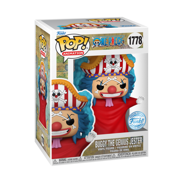 Funko Pop! One Piece - Buggy the Genius Jester