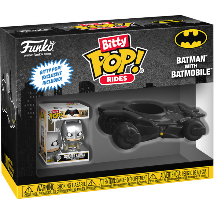 Funko Pop! Rides - Batman - Batman with Batmobile Bitty